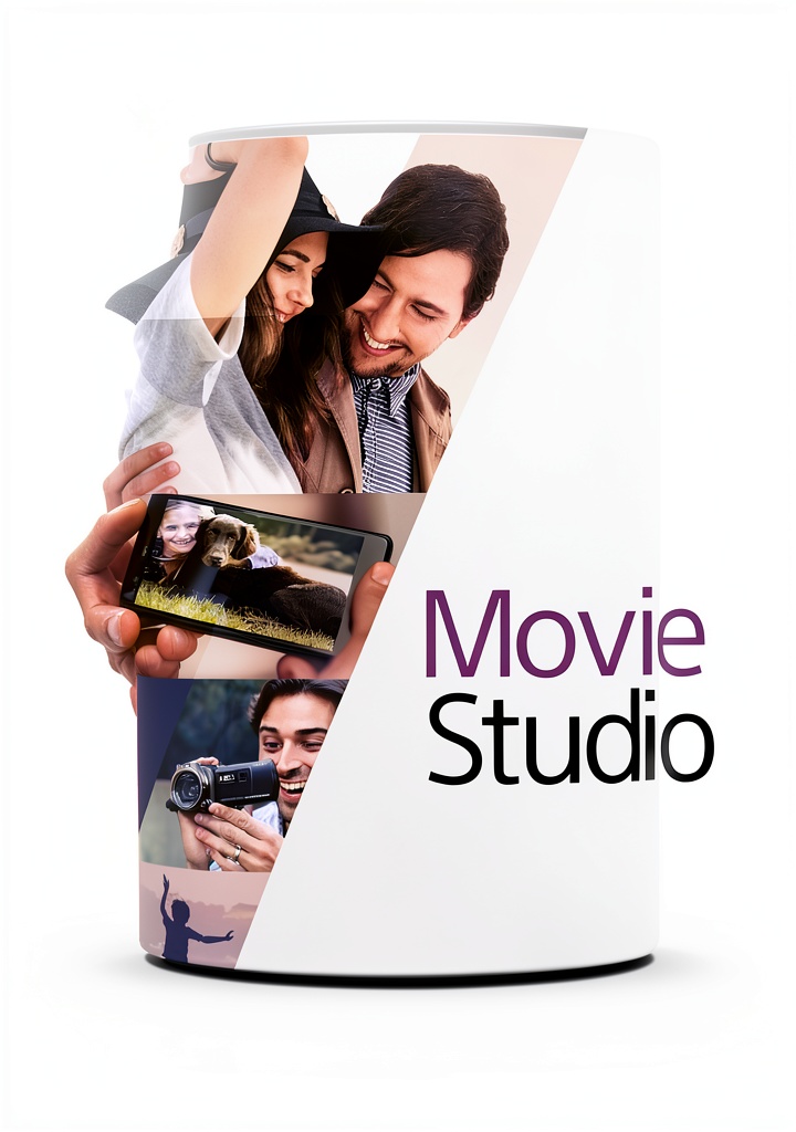 'Sony video editing software interface'