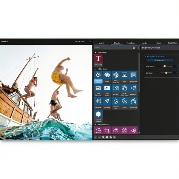 MAGIX Movie Studio Platinum Video Editing 4 Camera-6