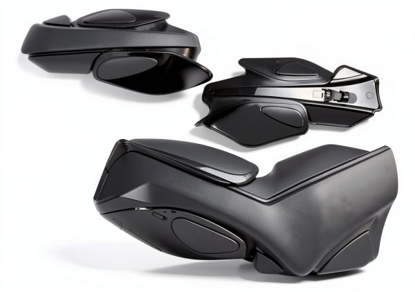 XUTVOTOR Black Brushed Handguards for Polaris-1