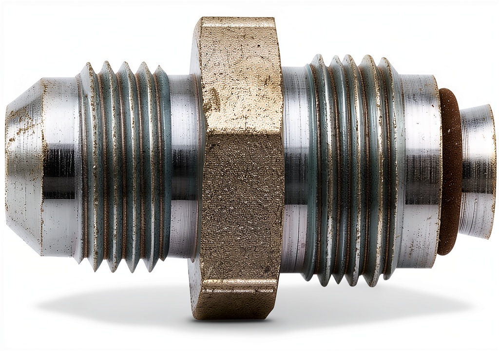 Installing Allstar power steering fitting in a vehicle steering rack