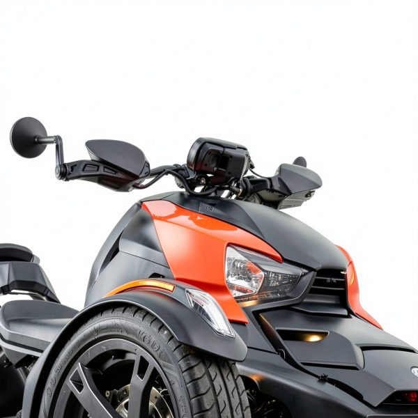 Can-Am Ryker Handguards RUNNING PANTHER Polished-5