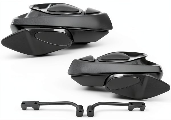 XUTVOTOR Black Brushed Handguards for Polaris-6