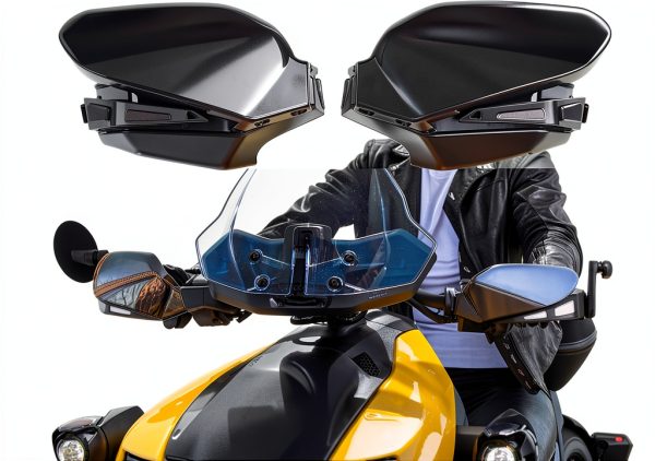 Can-Am Ryker Handguards RUNNING PANTHER Polished-0