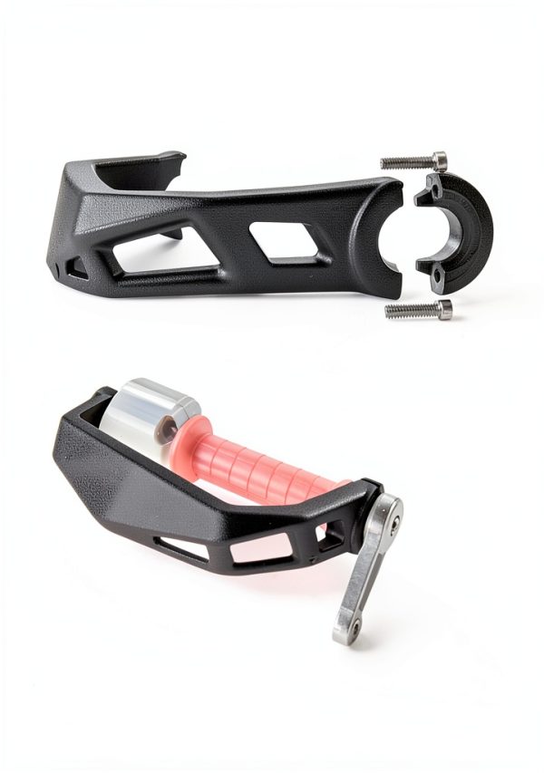 Can‑Am Ryker Handguard LUXEMOTO Aluminum Front Guard Black 1.81lb-5