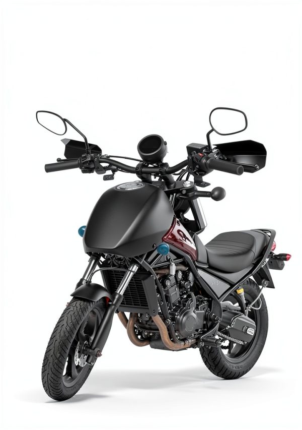 KEMIMOTO Black Hand Guard Front Screw‑In for Rebel CMX 300‑1100-2