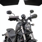 KEMIMOTO Black Hand Guard Front Screw‑In for Rebel CMX 300‑1100-0