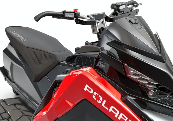 Polaris Handguard Mount Set for Matryx Trail – Black Durable Plastic-0